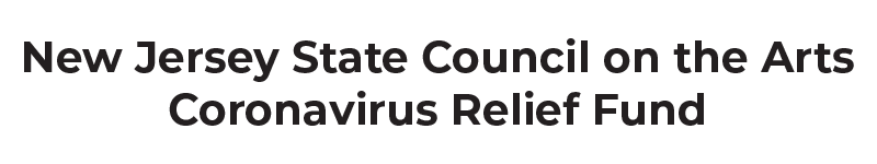 NJ State Council on the Arts Coronavirus Relief Fund